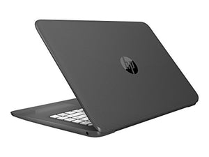 HP Stream 14-ax005na 14-inch HD Laptop (Smoke Grey) - (Intel Celeron N3060, 4 GB RAM, 32 GB eMMC, 1 TB OneDrive and Office 365, 1-Year Subscription Included, Intel HD Graphics, Windows 10)