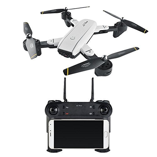 RC Drone,Rabing Foldable FPV RC Quadcopter With HD Wifi Dual Camera  4CH 6-Axis Gyro Image Following 