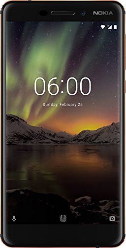 Nokia 6.1 32 GB UK SIM-Free Smartphone - Black/Copper