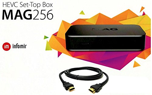 MAG 256 Latest Original Linux IPTV/OTT Box - Fast Processor, faster than MAG 254-Genuine Original Box From Infomir