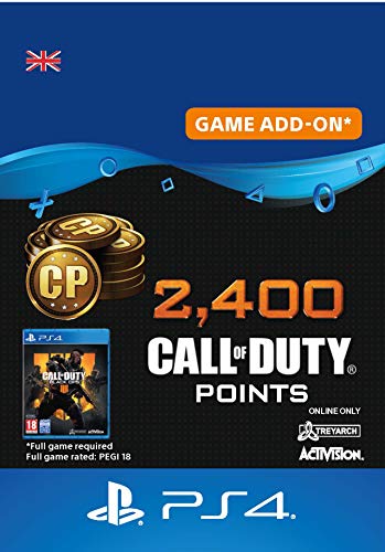 2,400 Call of Duty : Black Ops 4 Points - 2400 Points DLC | PS4/PS3 Download Code - UK Account