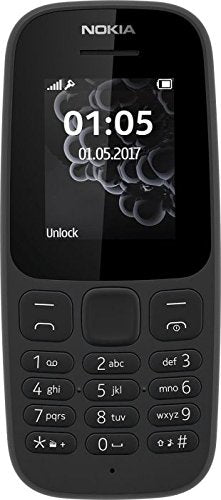 Nokia 105 dual sim 2017 black unlocked