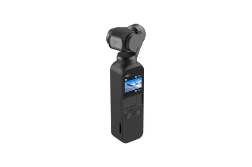 DJI Osmo Pocket - 3-Axis Gimbal Stabiliser with integrated camera, snaps 12MP photos, 1/2.3-inch sensor, shoot 4K/60fps video at 100 Mbps and 4x slow-motion video at 1080p/120fps