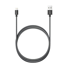 iPhone Charger, Anker 6ft Nylon Braided USB iPhone Cable with Lightning Connector [Apple MFi Certified] Ultra-High Lifespan Sync and Charge Cable for iPhone 6/ 6 Plus/ 6s, iPad Air 2, iPad Pro and More (Space Gray)