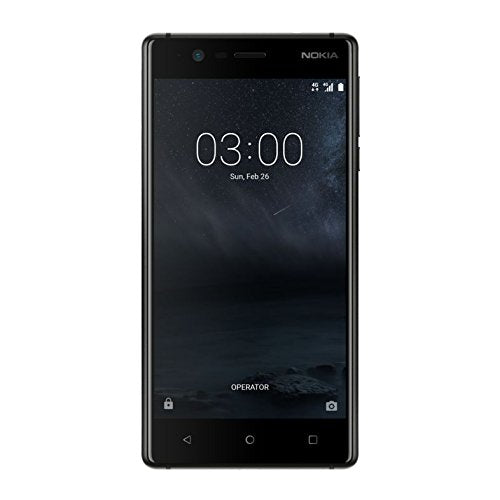 Nokia 3 UK-SIM Free Smartphone - Black
