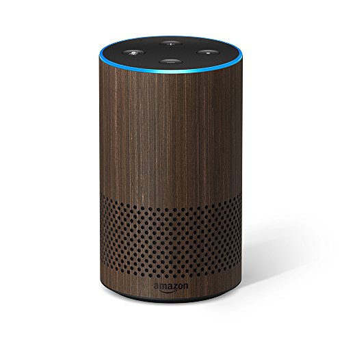 Certified Refurbished Amazon Echo (2nd generation), Walnut Finish