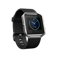 Fitbit Blaze Smart Fitness Watch, Black, Silver, Large