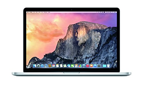 Apple MacBook Pro with Retina Display 15-inch Laptop (Intel Core i7 2.2 GHz, 16 GB RAM, 256 GB SSD, Intel Iris, OS Sierra) - Silver - 2015 - MJLQ2B/A - UK Keyboard