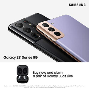 Samsung Galaxy S21 5G Smartphone SIM Free Android Mobile Phone Phantom Pink 128GB (UK Version)
