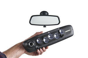 Nextbase NBDVRMIRROR Rear View Mirror Dash Cam Full 1080p HD In Car Camera DVR Digital Driving Video Recorder with Built-In Wi-Fi - Black