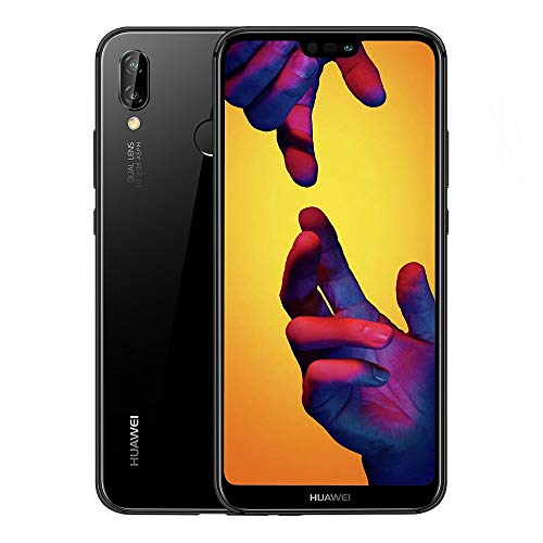 Huawei P20 Lite 64 GB 5.8-Inch FHD+ FullView Android 8.0 SIM-Free Smartphone, Dual SIM, Midnight Black - UK Version