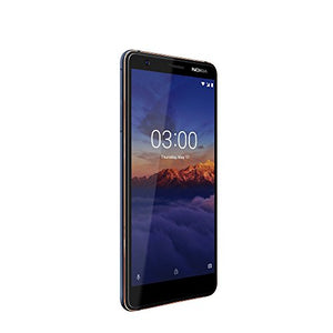 Nokia 3 2018 Sim-Free Smartphone, Blue/Copper