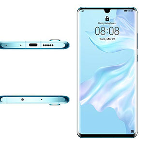 Huawei P30 Pro 128 GB 6.47 Inch OLED Display Smartphone with Leica Quad AI Camera, 8GB RAM, EMUI 9.1.0 Sim-Free Android Mobile Phone, Breathing Crystal, UK Version