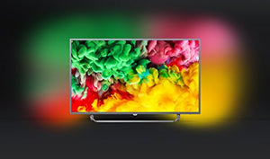 Philips 43PUS6753/12 43-Inch 4K Ultra HD Smart TV with HDR Plus, Freeview Play and Ambilight 3-sided - Dark Silver (2018 Model)