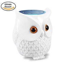 Owl Statue Crafted Guard Station,Perfect Accessory for Amazon Echo Dot 2nd and 1st generation Speaker - BFF For Alexa - Nice Decoration and Success Gift