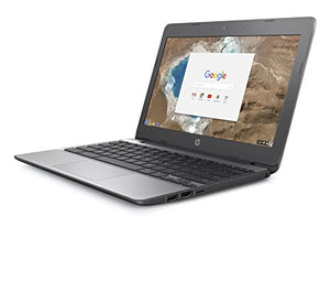 HP Chromebook 11-v000na 11.6-inch HD Laptop (Ash Grey) - (Intel Celeron N3060, 2GB RAM, 16GB eMMC, Intel HD Graphics Card, Chrome OS)