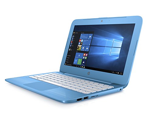 HP Stream 11-y000na 11.6-inch Laptop (Aqua Blue) - (Intel Celeron N3060, 2GB RAM, 32GB eMMC, Office 365, 1TB OneDrive Cloud Storage, 1 Year Free Subscription, Windows 10)