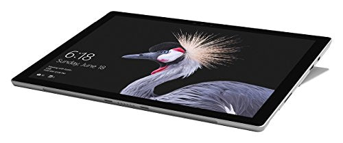 Microsoft Surface Pro 12.3-Inch Laptop with Platinum Type Cover - (Silver) (Intel i5-7300U, 8 GB RAM, 128 GB SSD, Windows 10 Pro)