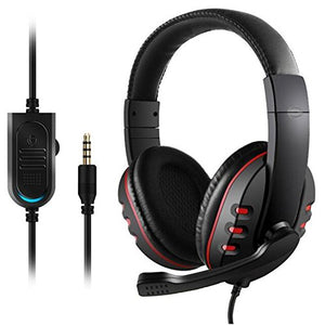 Gaming Headset for PS4 New Xbox One - Etpark 3.5mm Wired Over-head Stereo Gaming Headset Headphone with Mic Microphone, Volume Control for SONY PS4 PC Tablet Laptop Smartphone Xbox One S
