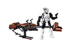 LEGO UK 75532 "Scout Trooper and Speeder Bike Construction Toy
