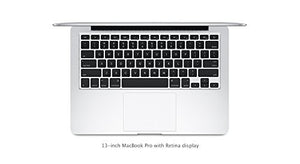 Apple MacBook Pro with Retina Display 15-inch Laptop (Intel Core i7 2.2 GHz, 16 GB RAM, 256 GB SSD, Intel Iris, OS Sierra) - Silver - 2015 - MJLQ2B/A - UK Keyboard