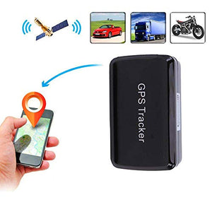 BuFan Mini GPS Tracker Real-Time Anti-Theft Belt with Strong Magnets, Suitable for Real-Time Positioning of Car Trucks Tracker Car/Children/Elderly/Pets, Program Application iOS and Android