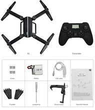 TOZO reg; Q1012 Drone RC Quadcopter Altitude Hold Headless RTF 3D 360 Degree FPV VIDEO WIFI 720P HD Camera 6 axis 4CH 2.4Ghz Height Hold Easy Fly Steady for learning, Black