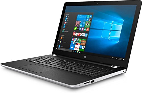 HP 15-bs501na FHD 15.6 Inch Laptop, Silver, Intel Core i3-6006U Processor, 4 GB RAM, 1 TB HDD, Intel HD Graphics 520, Windows 10 Home