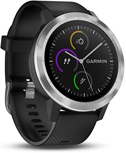 Garmin Vivoactive 3 GPS Smartwatch with Built-In Sports Apps and Wrist Heart Rate - Black