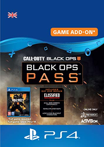 Call of Duty: Black Ops 4 - Black Ops Pass - Season Pass Edition | PS4 Download Code - UK Account