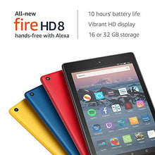 All-New Fire HD 8 Tablet with Alexa, 8" HD Display, 32 GB, Black - with Special Offers