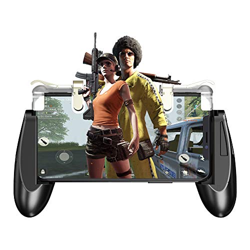 GameSir F2 Firestick Grip Mobile Phone Gaming Controller Grip Case with Sensitive L1R1 Mobile Triggers for Fortnite/PUBG/Knives Out/Rules of Survival, Upgraded Version