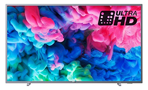 Philips 43PUS6523/12 43-Inch 4K Ultra HD Smart TV with HDR Plus and Freeview Play - Dark Silver (2018 Model)