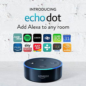 Certified Refurbished Amazon Echo Dot (2nd Generation), Black