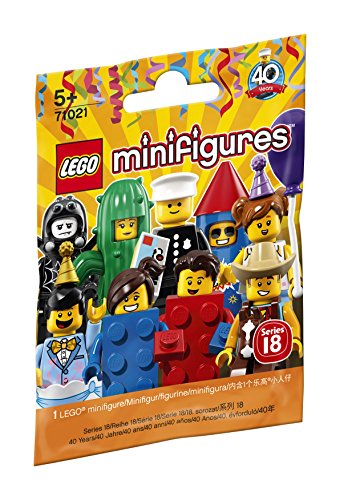 LEGO 71021 Minifigures Series 18 Party Variety of Styles (Style Picked at Random)