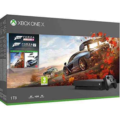 Xbox One X 1TB console Forza Horizon 4 + Forza Motorsport 7 bundle