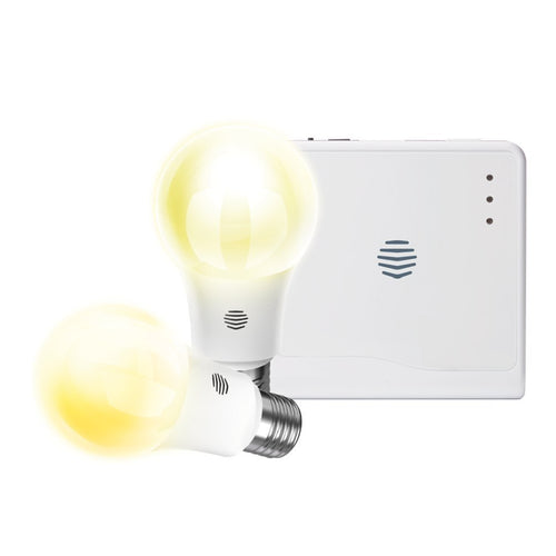 Hive Starter Kit - 1 Hive Hub and 2 x Hive Light E27  - Works with Amazon Alexa