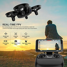 Potensic Mini Drone, WiFi FPV Nano Drone Remote Control Altitude Hold Quadcopter for Beginners, Kids
