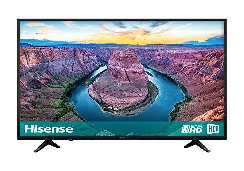 Hisense H50AE6100UK 50-Inch 4K Ultra HD HDR Smart TV with Freeview Play - Black (2018 Model)