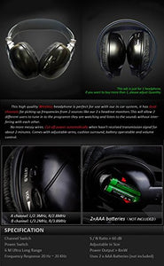 IR Universal Infrared Wireless Foldable Headphones for In-Car DVD Player Headrest head Phone Set Video Audio Listening Car headset