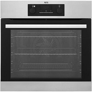 AEG BES25101LM Mastery Built In Electric Single Oven with added Steam Function Stainless Steel