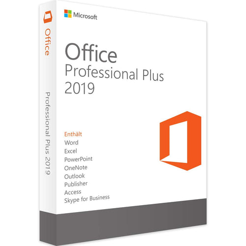 MICROSOFT OFFICE 2019 PROFESSIONAL PLUS 1 PC Digital License Key - Windows 10 ONLY Compatiable Version