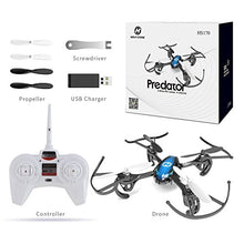 Holy Stone Predator Mini RC Quadcopter Drone 2.4Ghz 6 Axis Gyro R/C Serie 4 Channels RTF Helicopter HS170 Best Choice for Kids and Beginners