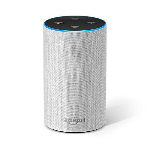 Certified Refurbished Amazon Echo (2nd generation), Sandstone Fabric