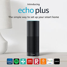 Certified Refurbished Echo Plus – With built-in smart home hub (Black)