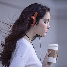 KEF M400 Over-Ear Hi-Fi Headphones - Sunset Orange