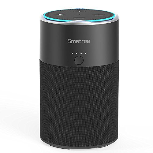 (Echo Dot Speaker) Smatree Portable Speaker with 10200 mAh Battery for Echo Dot 2nd Generation (
