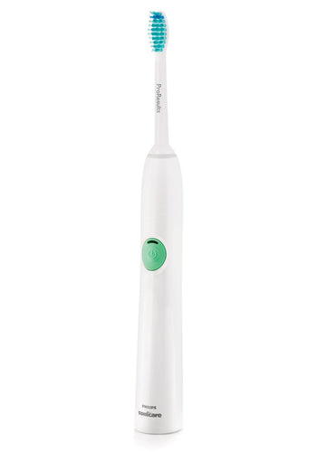 Philips Sonicare EasyClean Electric Toothbrush with Pro-Results Brush Head - HX6511/50 (UK 2-Pin Bathroom Plug)