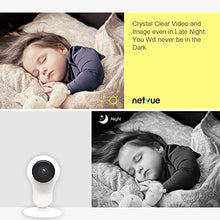 Home Security Camera 1080P, Compatible with Alexa Echo Show, Netvue HD WiFi Wireless IP Camera with Motion Detection, 7x24h Cloud Storage, Night Vision, 2 Way Audio, Baby Monitor