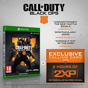 Call of Duty®: Black Ops 4 with 2 Hours of 2XP + an Exclusive Calling Card (Exclusive to Amazon.co.uk) (Xbox One)